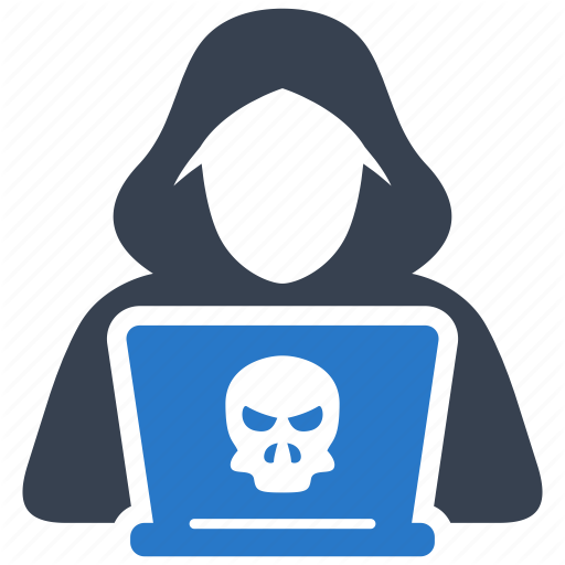 Illustration of a hacker